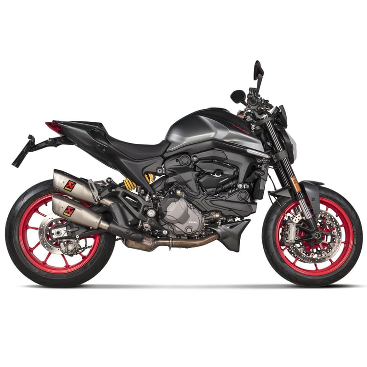 Akrapovic Ducati Monster Titanium Slip On Exhaust
