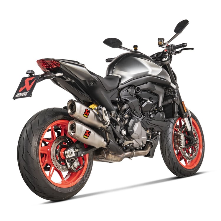 Akrapovic Ducati Monster Titanium Slip On Exhaust