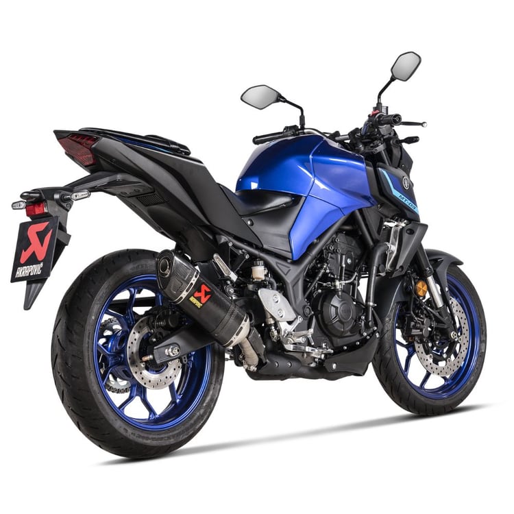 Akrapovic Yamaha MT-03/R3 2024 Carbon Slip-On Exhaust