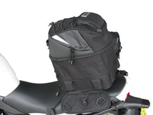 Load image into Gallery viewer, RJays Adventurer Motorcycle Seat Bag - Black