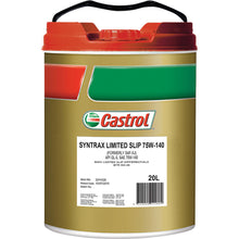 Load image into Gallery viewer, Castrol Syntrax 75W-140 Gear Oil 20 Litre