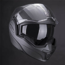 Load image into Gallery viewer, Scorpion EXO Tech Evo Carbon Solid Helmet - Matte Black