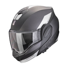 Load image into Gallery viewer, Scorpion EXO Tech EVO Team Helmet - Matt Black/Silver