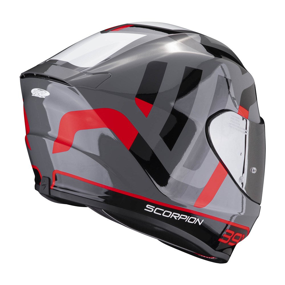Scorpion EXO EXO-391 Arok Helmet - Grey/Red/Black