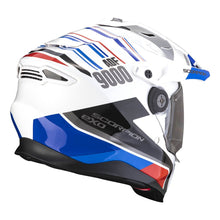 Load image into Gallery viewer, Scorpion Exo ADF-9000 Air Desert Helmet - White/Blue/Red