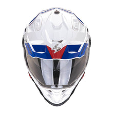 Load image into Gallery viewer, Scorpion Exo ADF-9000 Air Desert Helmet - White/Blue/Red