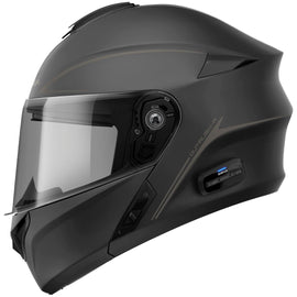 Sena Outrush R 06 Modular Helmet -  Matt Black