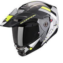 Load image into Gallery viewer, Scorpion Exo ADX-2 Galane Helmet - Grey/Black/Neon Yellow