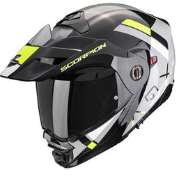 Scorpion Exo ADX-2 Galane Helmet - Grey/Black/Neon Yellow