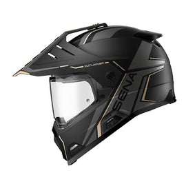Sena Outlander Smart Adv Dual-Sport Helmet Matte Black