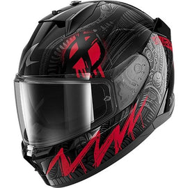 Shark D-Skwal 3 Shiever Full Face Helmet - Black/Anthracite/Red
