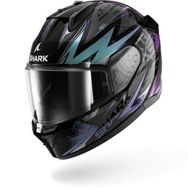 Shark D-Skwal 3 Blast-R Full Face Helmet - Black/Green