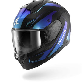 Shark Ridill 2 Mekarium Full Face Helmet - Matte Black/Blue