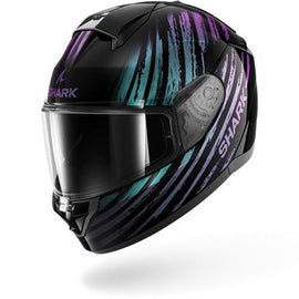 Shark Ridill 2 Assya Full Face Helmet - Black/Chameleon