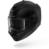 Shark Spartan GT Pro Blank Full Face Helmet - Matte Carbon/Black