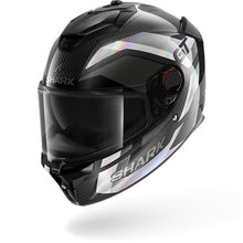 Load image into Gallery viewer, Shark Spartan GT Pro Ritmo Full Face Helmet - Carbon Anthracite/Iridescent
