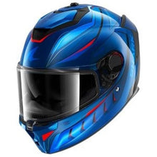 Load image into Gallery viewer, Shark Spartan GT Pro Carbon Mekarium Full Face Helmet - Blue/Orange