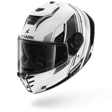 SHARK SPARTAN RS BYHRON WHT/BLK (XS) # [ONC01