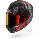 Shark Spartan RS Shaytan Full Face Helmet - Matte Black/Red/Anthracite