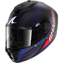 Load image into Gallery viewer, Shark Spartan RS Speed-Tech Full Face Helmet - Matte Black/Blue/Red