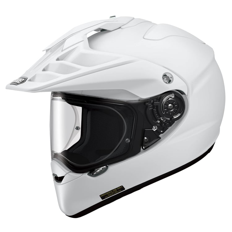 Shoei Hornet ADV White Helmet