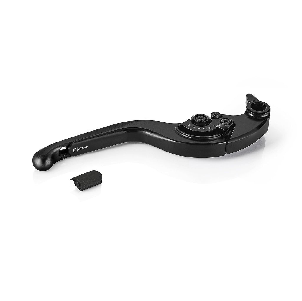 Rizoma Adjustable Plus Clutch Lever LBX107B - Black - MotoHeaven