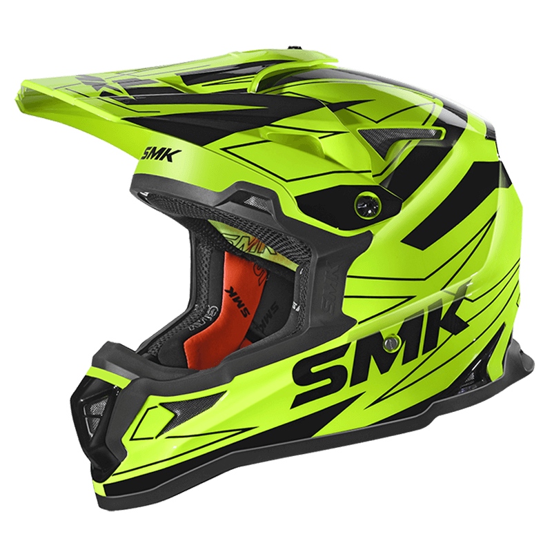 SMK Allterra Slope (GL420) Helmet - Yellow Black