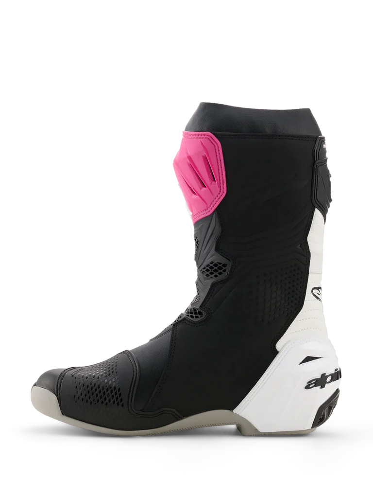 Alpinestars Supertech R V2 Boots Magenta White Yellow