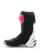 Load image into Gallery viewer, Alpinestars Supertech R V2 Boots Magenta White Yellow