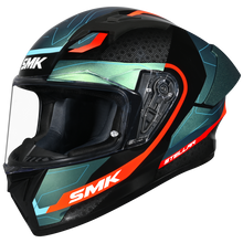 Load image into Gallery viewer, SMK Stellar Sport Flight (GL257C) Full Face Helmet - Black/Blue/Orange