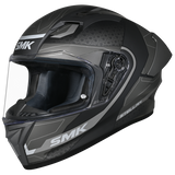 SMK Stellar Sport Flight (MA266) Full Face Helmet - Matt Black/Grey