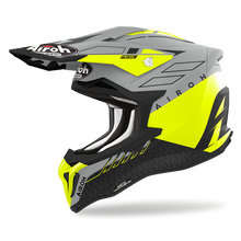 Load image into Gallery viewer, Airoh Strycker ‘Skin’ Helmet - Yellow Matt