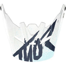 Load image into Gallery viewer, Thor Replacement Visor Peak for Sector Youth Helmets Hype White/Blue