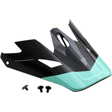 Load image into Gallery viewer, Thor Replacement Visor Peak for Sector Helmets Bomber Black/Mint