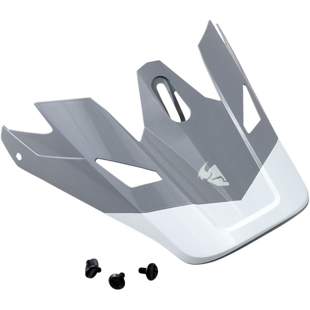 Thor Replacement Visor Peak for Sector Helmets Bomber Charcoal/White