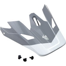 Load image into Gallery viewer, Thor Replacement Visor Peak for Sector Helmets Bomber Charcoal/White