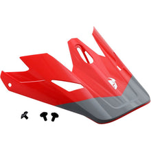 Load image into Gallery viewer, Thor Replacement Visor Peak for Sector Helmets Bomber Red/Charcoal
