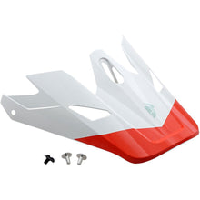 Load image into Gallery viewer, Thor Replacement Visor Peak for Sector Helmets Bomber White/Red
