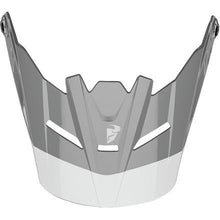 Load image into Gallery viewer, Thor Replacement Visor Peak for Sector Youth Helmets Bomber Charcoal/White