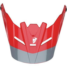 Load image into Gallery viewer, Thor Replacement Visor Peak for Sector Youth Helmets Bomber Red/Charcoal
