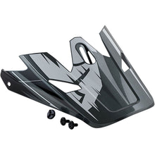Load image into Gallery viewer, Thor Replacement Visor Peak for Sector Helmets Warp Charcoal/Black