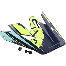 Thor Replacement Visor Peak for Sector Helmets Warp Navy/Teal