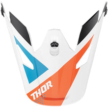 Load image into Gallery viewer, Thor Replacement Visor Peak for Sector Helmets Blade White/Navy