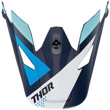 Load image into Gallery viewer, Thor Replacement Visor Peak for Sector Youth Helmets Blade Navy/Blue