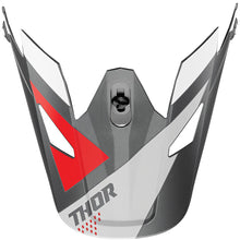 Load image into Gallery viewer, Thor Replacement Visor Peak for Sector Youth Helmets Blade Charcoal/White
