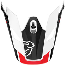 Load image into Gallery viewer, Thor Replacement Visor Peak for Sector Helmets Split White/Black