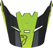 Load image into Gallery viewer, Thor Replacement Visor Peak for Sector Youth Helmets Split Acid/Black