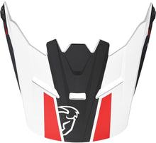 Load image into Gallery viewer, Thor Replacement Visor Peak for Sector Youth Helmets Split White/Black