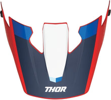 Load image into Gallery viewer, Thor Replacement Visor Peak for Reflex Helmets Apex Red/White/Blue