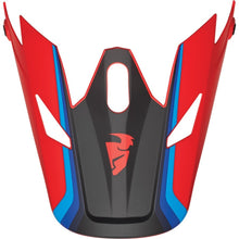 Load image into Gallery viewer, Thor Replacement Peak for Sector Helmets Red/Blue